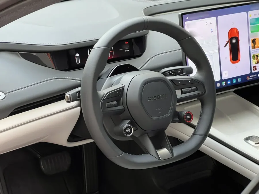 Xiaomi SU7 luksusowe wnętrze sedan EV