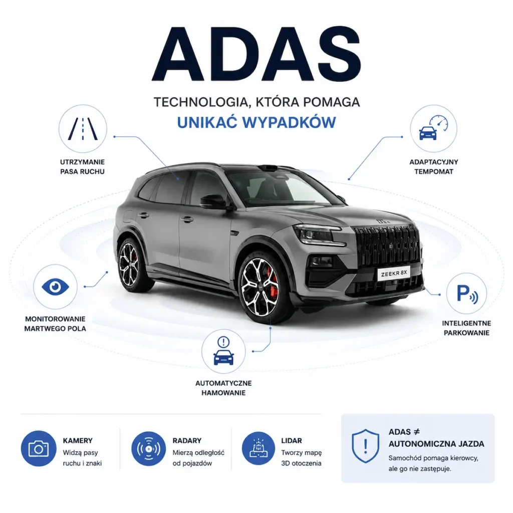 ADAS - technologia, która sprawia, że samochód widzi więcej niż kierowca